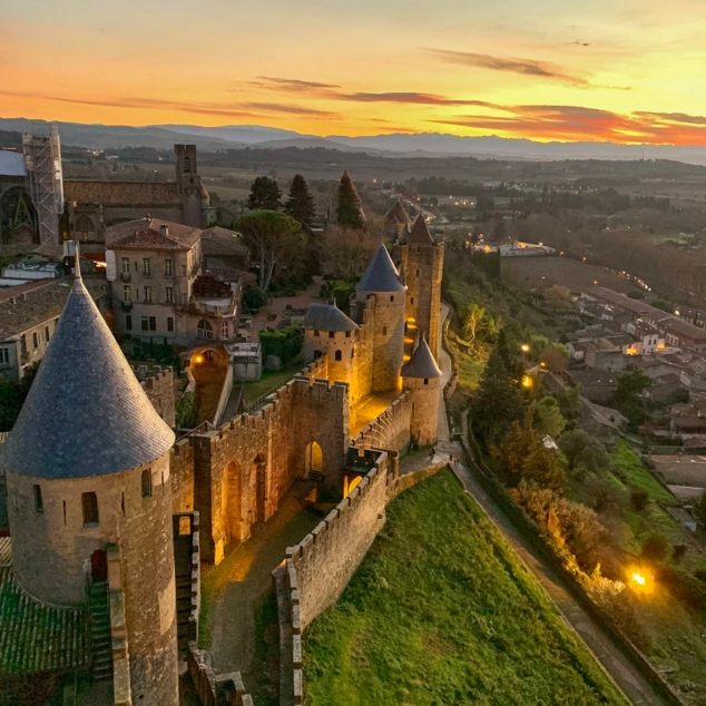 Welcome to the castle and ramparts of the city of Carcassonne